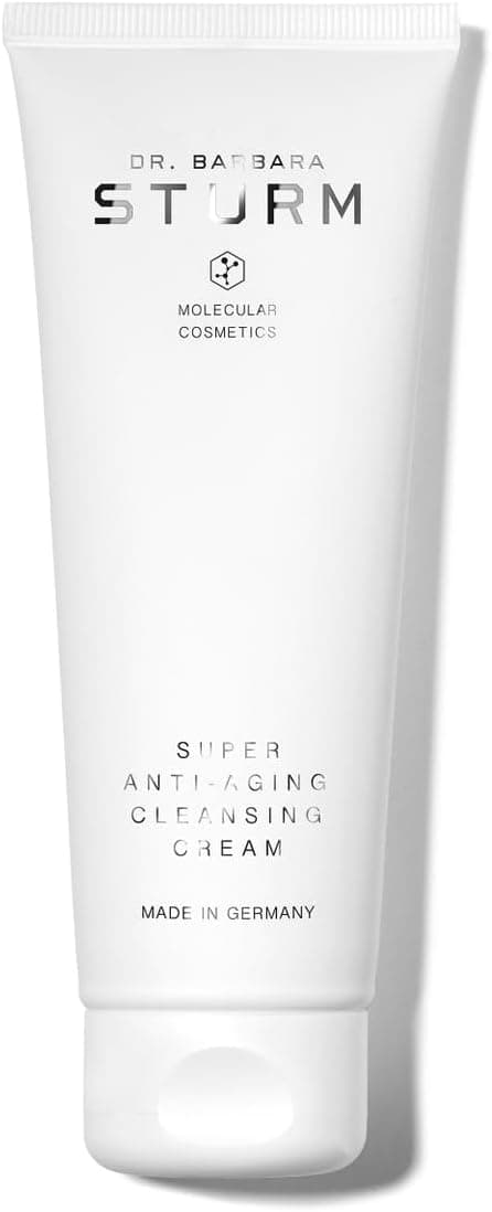 Dr. Barbara Sturm Super Anti Aging Cleansing Cream 4.2 Fl Oz, Gentle Facial Cleanser for Women, Removes Makeup, Hydrating Barrier Care, Luxury Skincare By Dr. Barbara Sturm